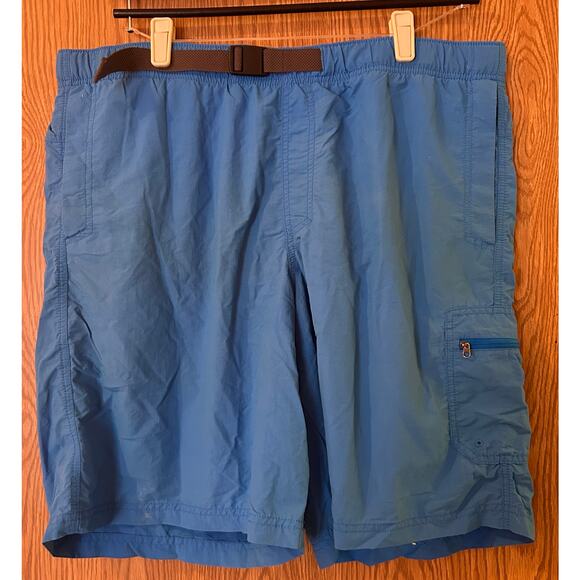 Columbia men’s blue cargo swim trunks size XL - Picture 1 of 3